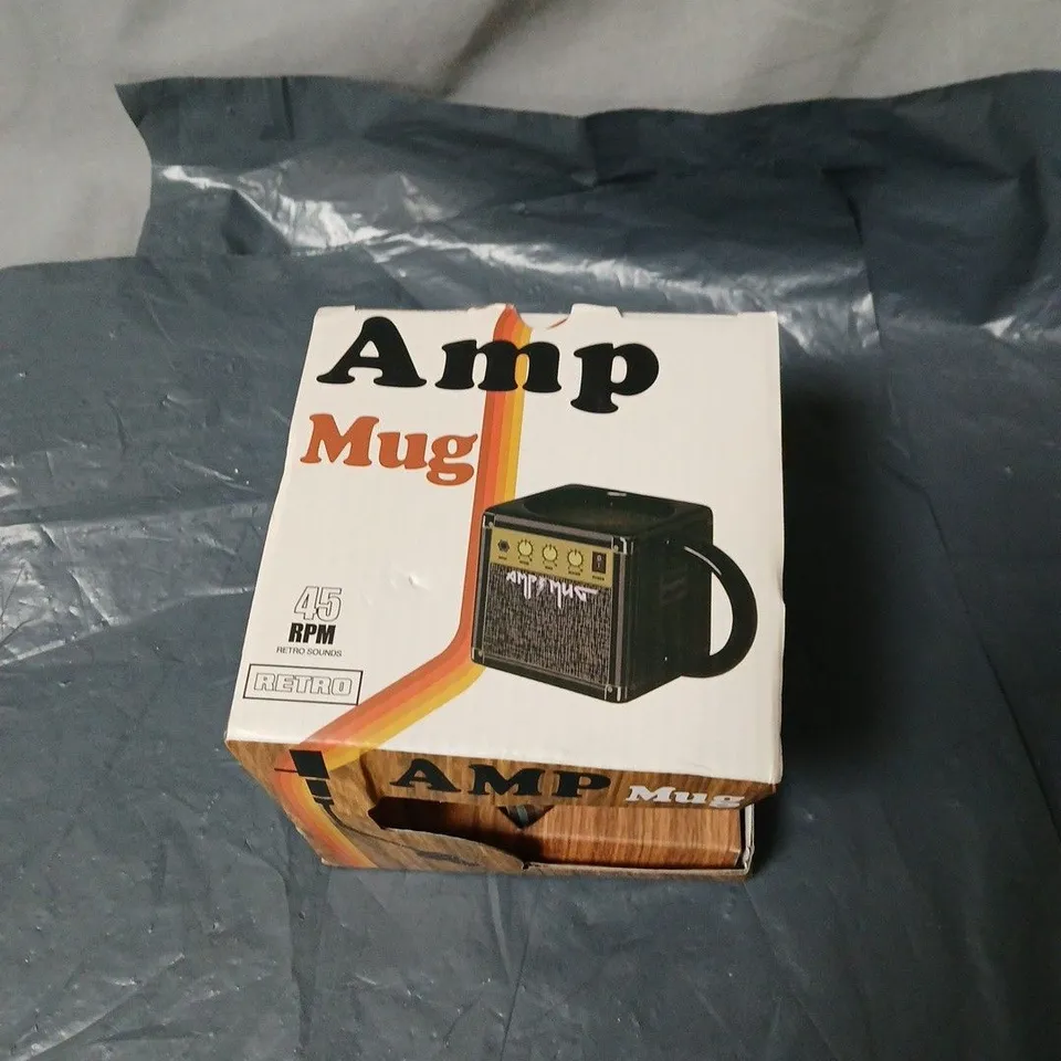 AMP MUG – NOVELTY AMP-SHAPED MUG, BOXED
