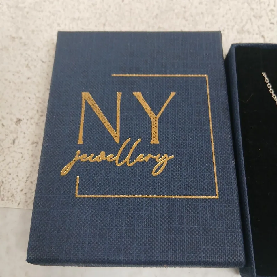 NY JEWELLERY NECKLACE WITH RAINBOW GEMSTONES