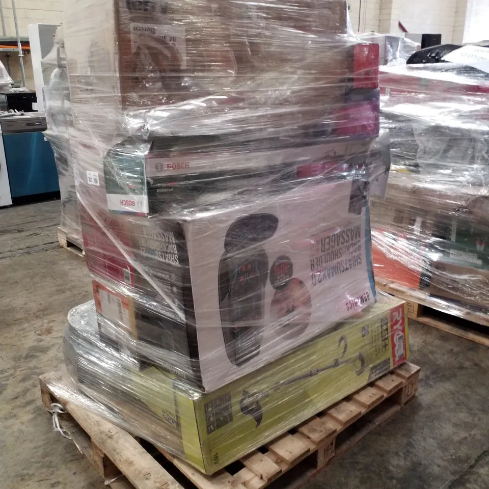 PALLET OF APPROXIMATELY 20 UNPROCESSED RAW RETURN HOUSEHOLD AND ELECTRICAL GOODS TO INCLUDE;