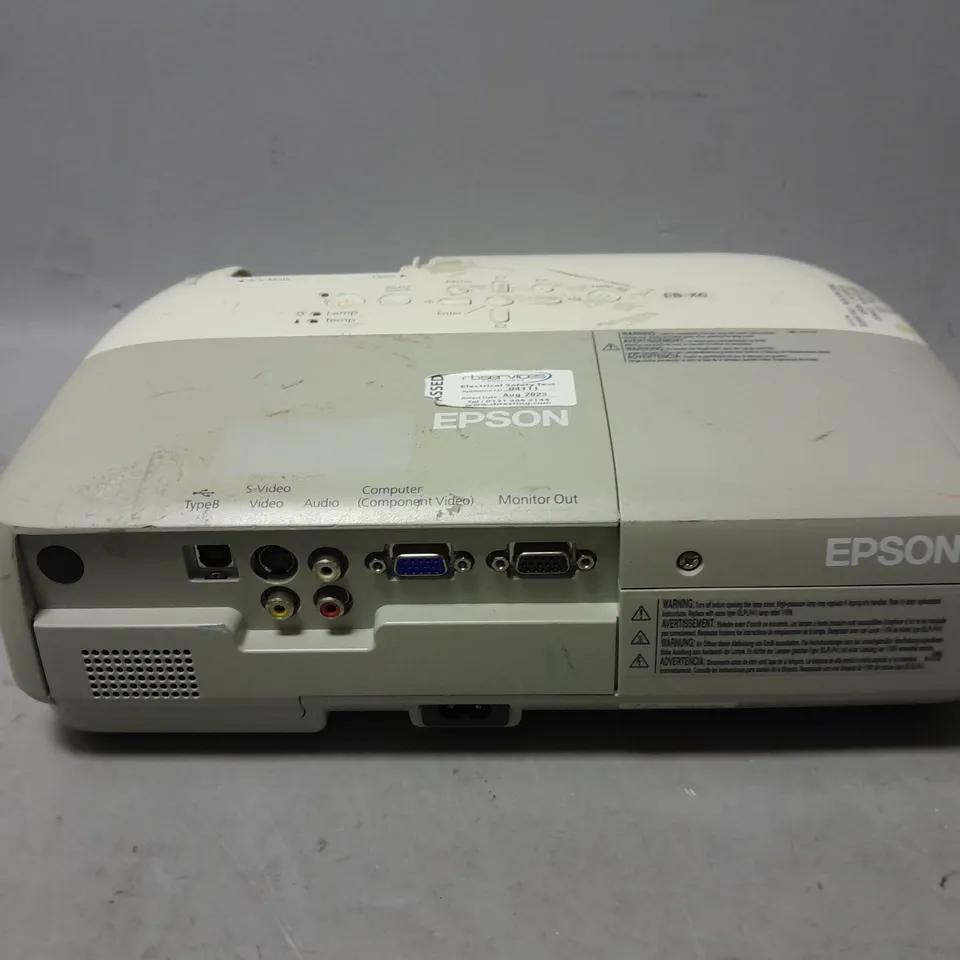 EPSON LCD PROJECTOR EB-X6