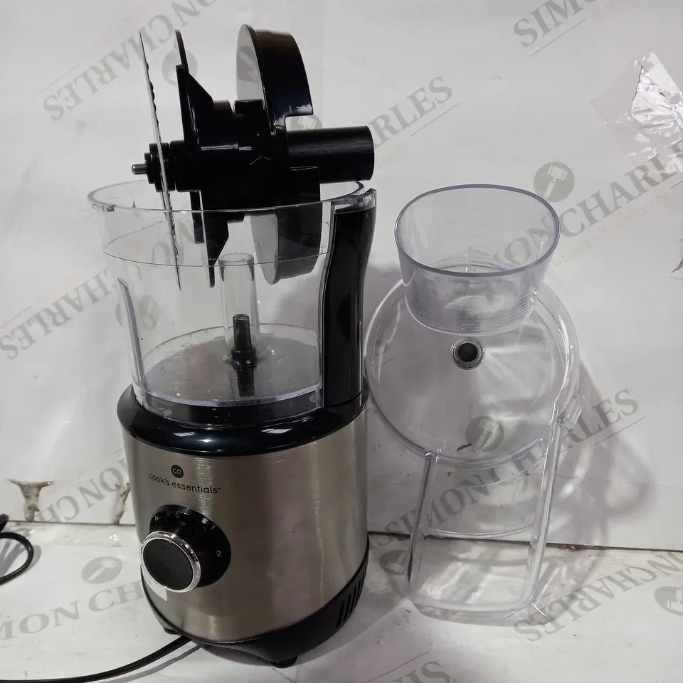 OUTLET COOK'S ESSENTIALS 400ML COMPACT DOUBLE BLADE FOOD PROCESSOR