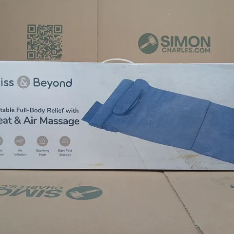BLISS & BEYOND PORTABLE FULL-BODY HEAT & AIR MASSAGE