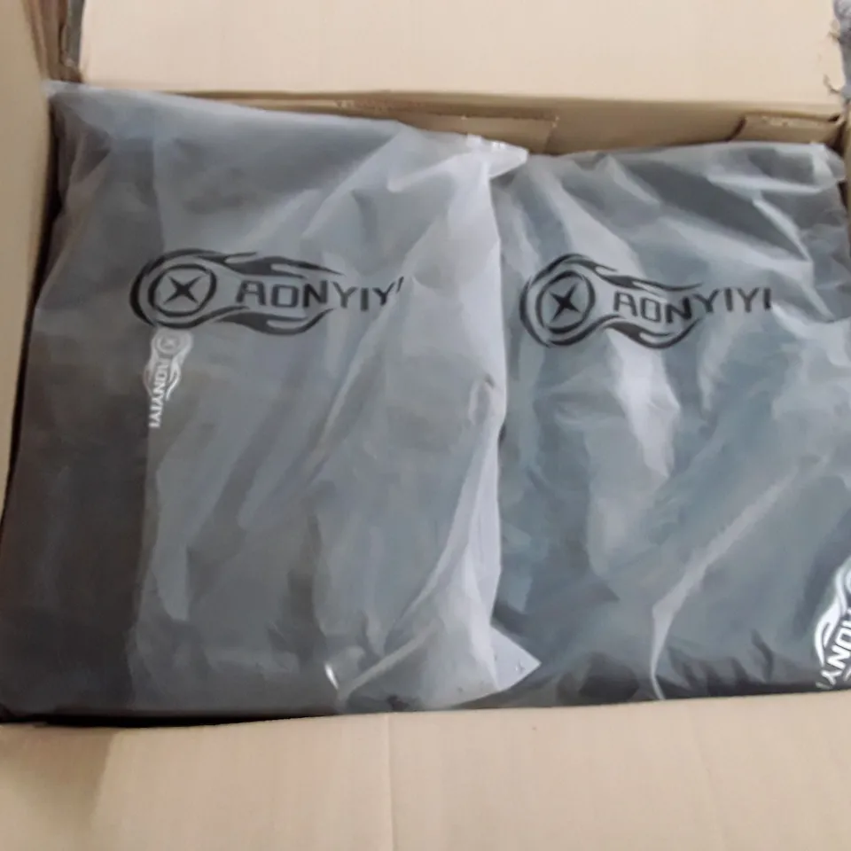 BOX CONTAINING APPROXIMATELY 15 WETSUITS