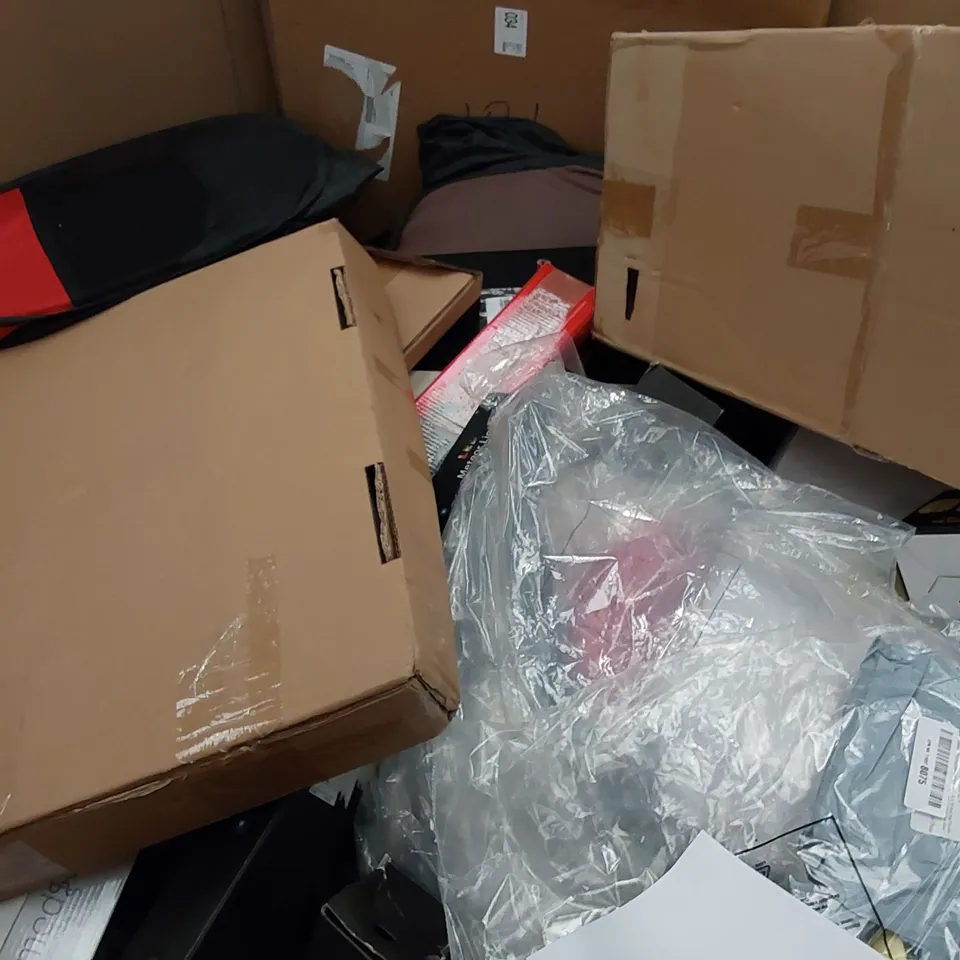 PALLET OF ASSORTED ITEMS INCLUDING: ESPRESSO COFFEE MAKER, STANDING DESK, CONVECTOR HEATER, KIDS METAL DETECTOR, WOMEN'S JACKET