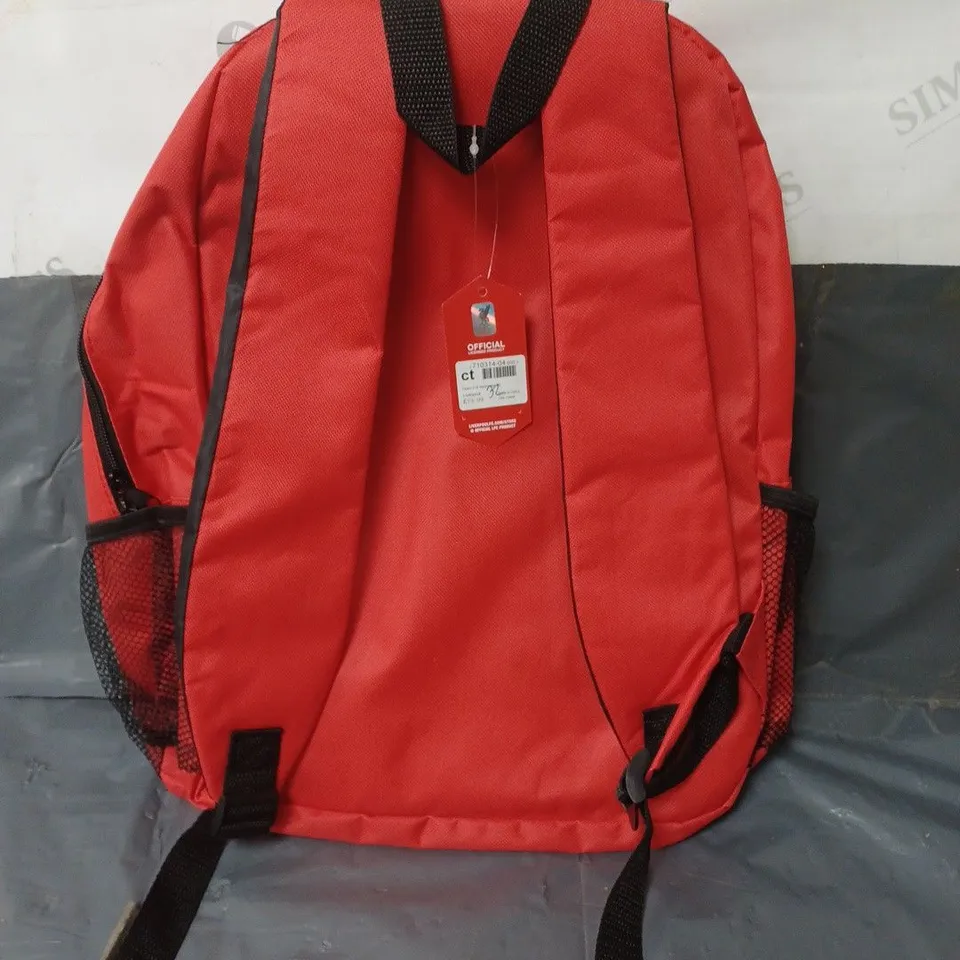 LIVERPOOL FC BACKPACK RED