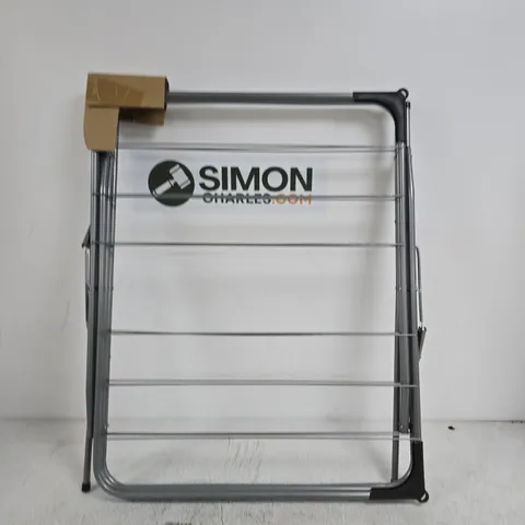 FOLDABLE CHROME CLOTHES DRYING RACK 