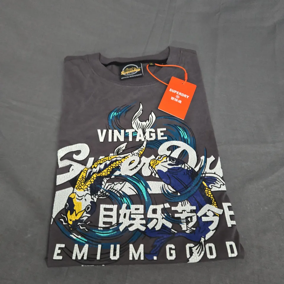 SUPERDRY JAPANESE GRAPHIC T-SHIRT SIZE S