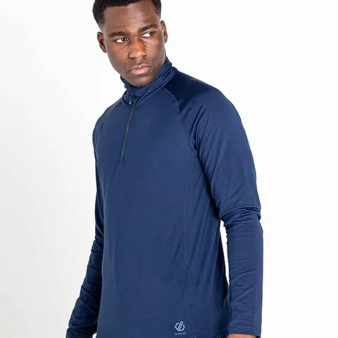 BRAND NEW DARE2B FUSER 1/4 ZIP CORE STRETCH TOP IN NIGHTFALL - M