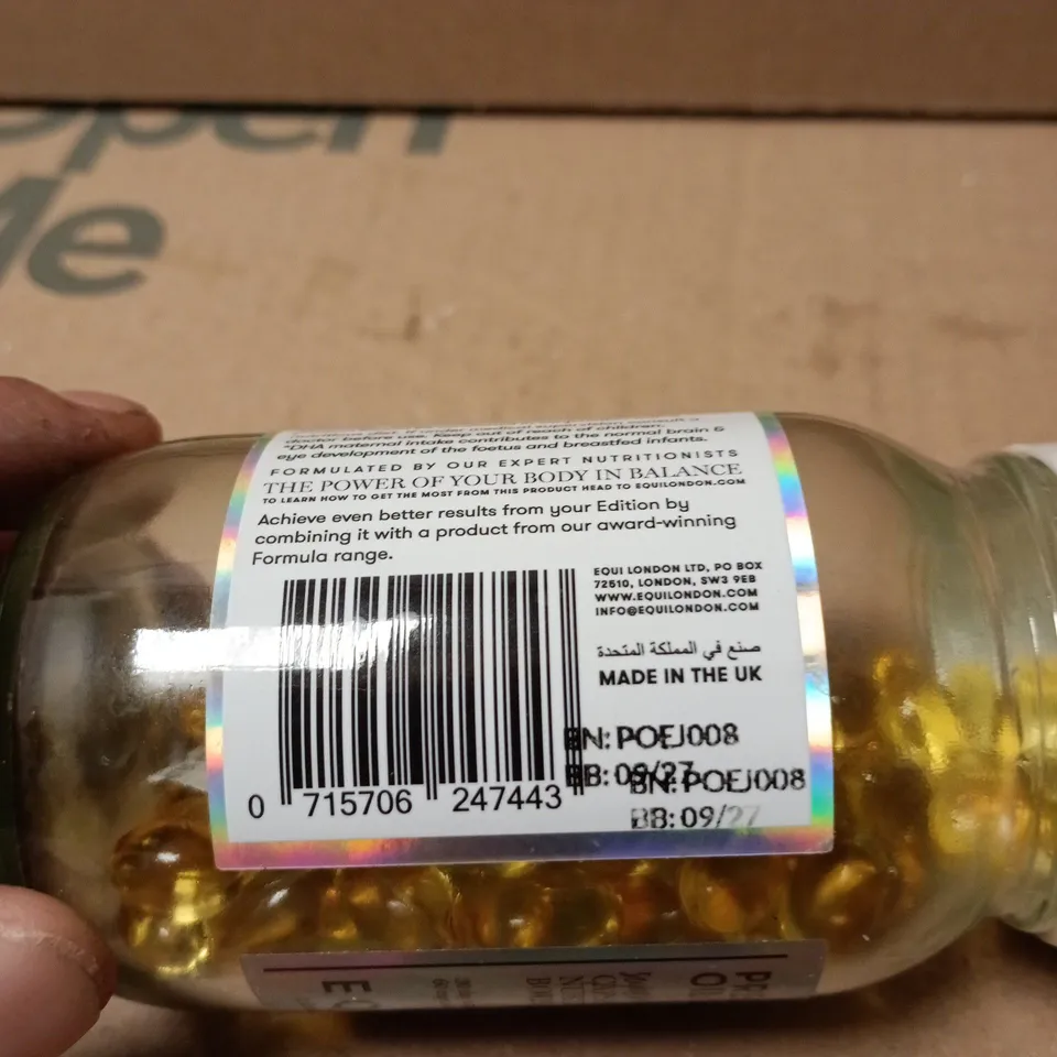 EQUI LONDON PREGNANCY OIL EDITION – 60 CAPSULES (MADE IN THE UK)