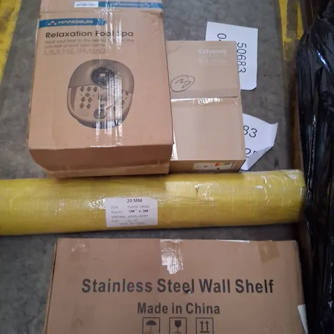 PALLET CONSISTING OF A LARGE QUANTITY OF ASSORTED HOUSEHOLD AND ELECTRICAL PRODUCTS AND ACCESSORIES TO INCLUDE;