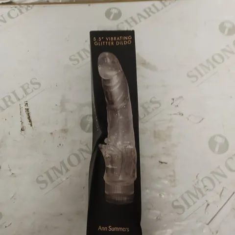 ANN SUMMERS 5.5" VIBRATING GLITTER DILDO