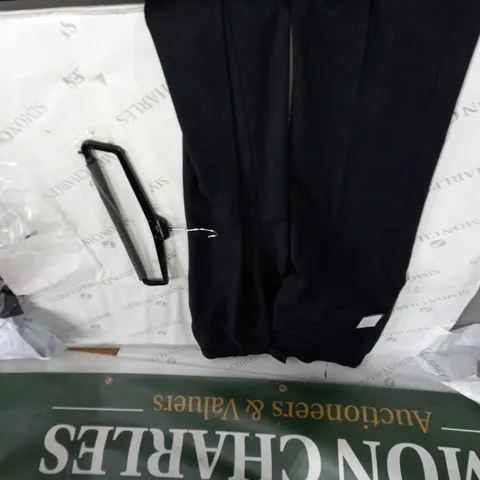 PAIR OF BLACK SMART CASUAL TROUSERS - SIZE 32R