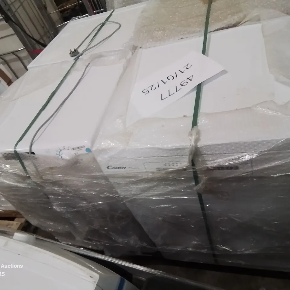 PALLET OF APPROXIMATELY 4 UNPROCESSED RAW RETURN WHITE GOODS TO INCLUDE;