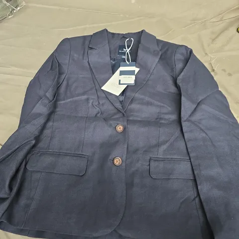 CREW CLOTHING COMPANY BLAZER IN NAVY SIZE 12