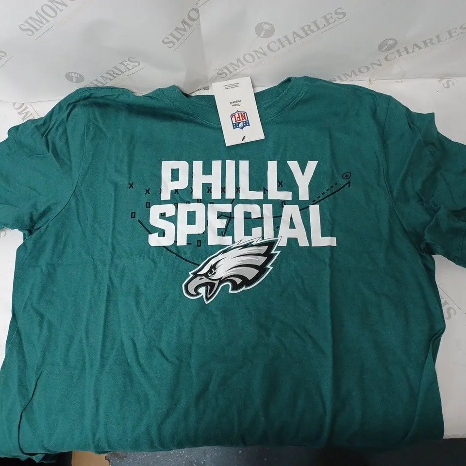 MENS NIKE MIDNIGHT GREEN NFL EAGLE TOP