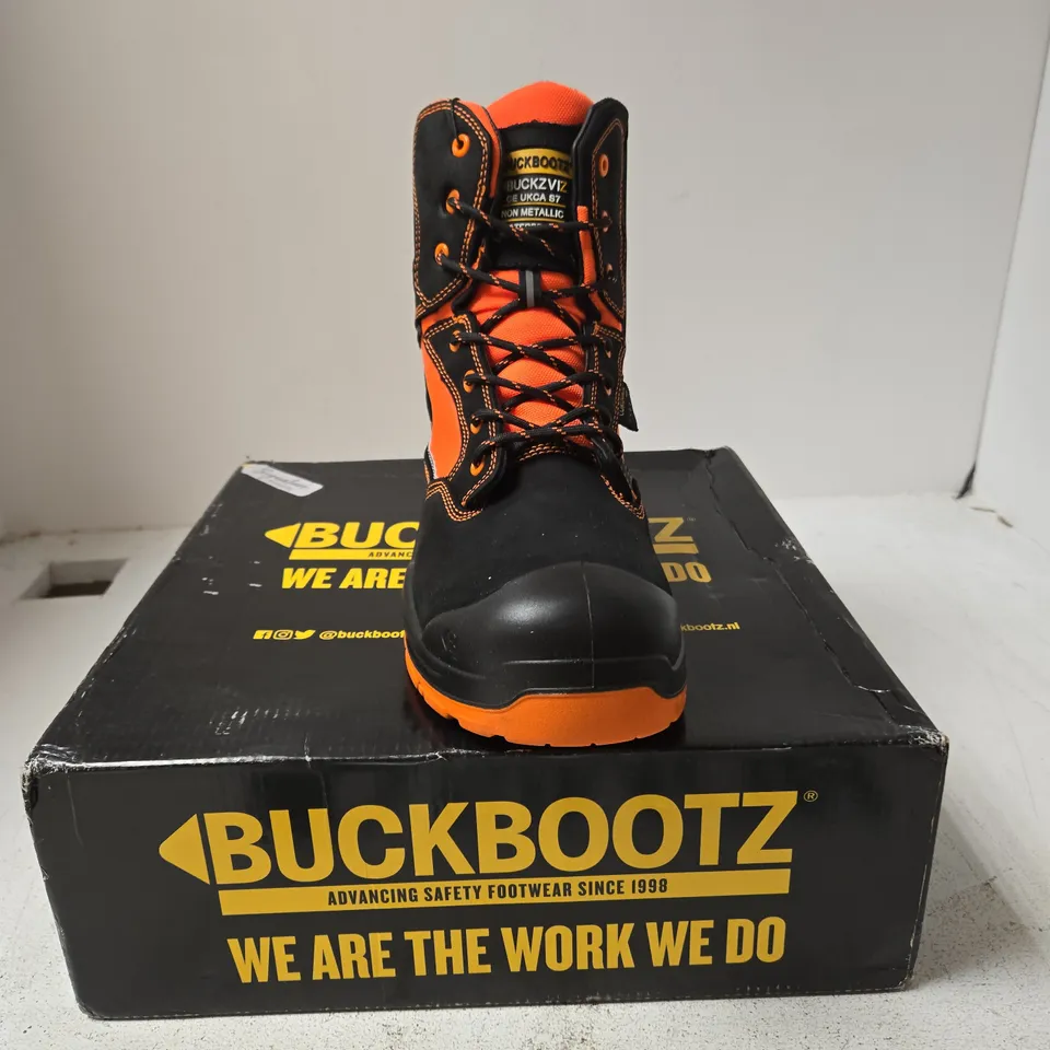 BUCKBOOTZ SAFETY BOOTS – UK 8 