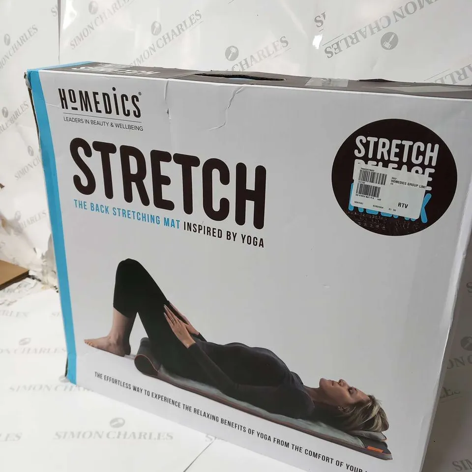 BOXED HOMEDICS STRETCH - ELECTRIC INFLATABLE YOGA MAT