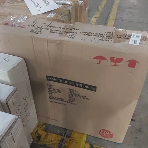 BOXED CARTER END TABLE 