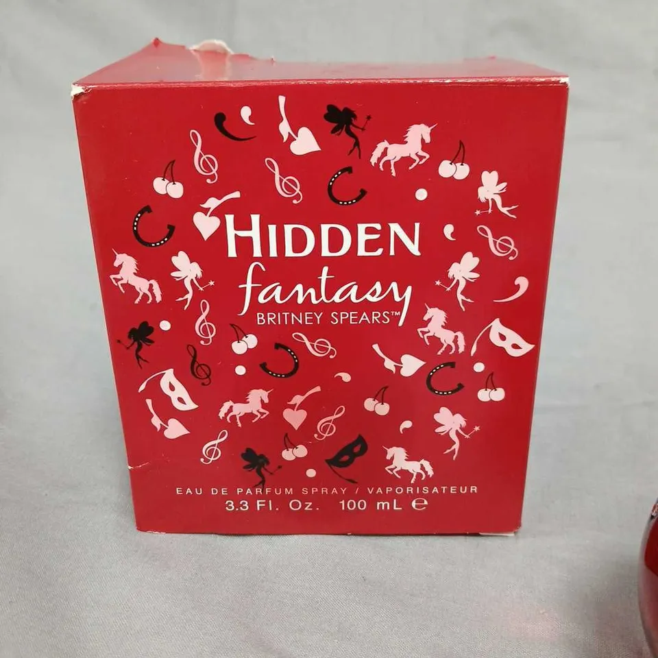 BRITNEY SPEARS HIDDEN FANTASY EAU DE PARFUM - 100 ML