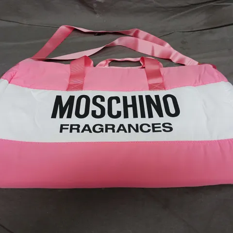 MOSCHINO QUILTED WEEKEND BAG FOR WOMEN