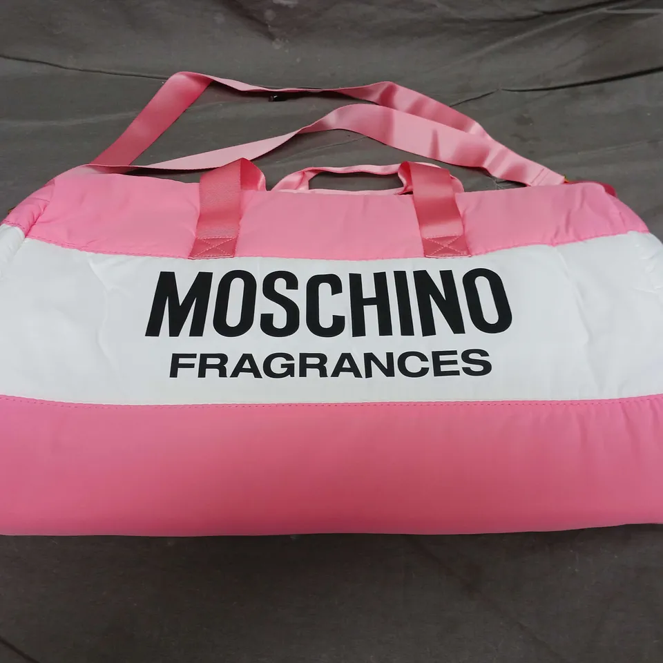MOSCHINO QUILTED WEEKEND BAG FOR WOMEN