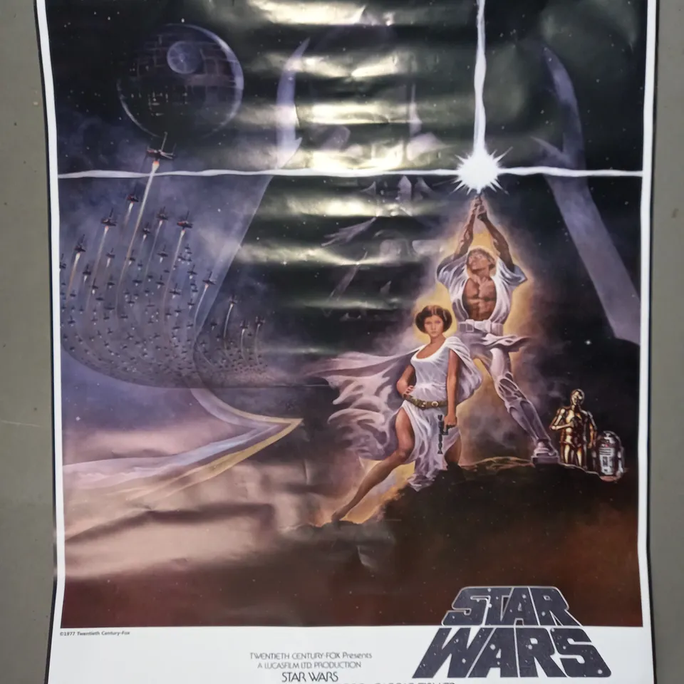 STAR WARS LARGE PROMOTIONAL FILM POSTER ART PRINT