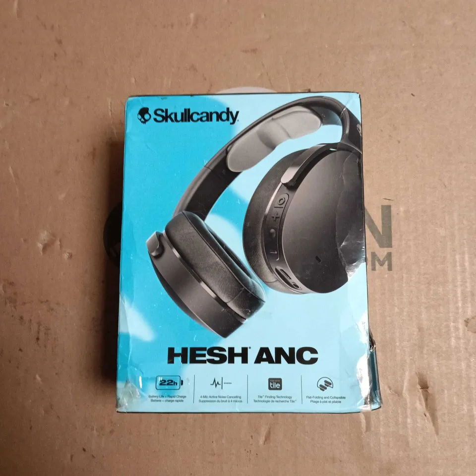 SKULLCANDY HESH ANC WIRELESS OVER-EAR HEADPHONES – BLACK
