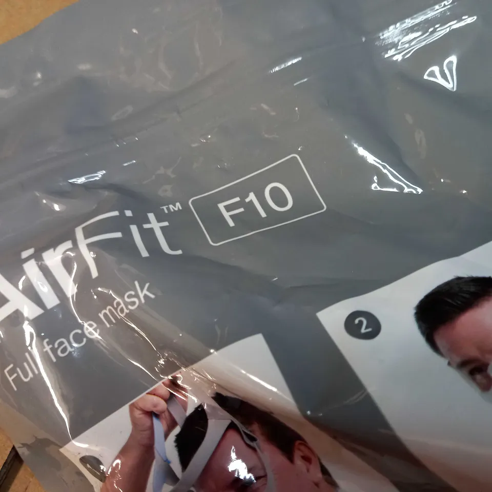 PACKAGED RESMED AIRFIT F10 FULL FACE MASK - LARGE