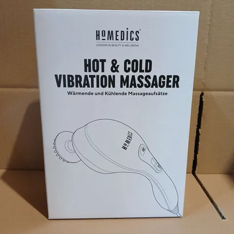 BOXED HOMEDICS HOT & COLD VIBRATION MASSAGER