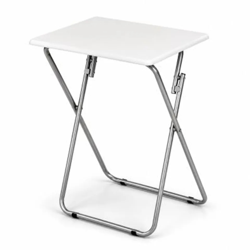 Boxed oypla Lightweight Portable Folding Snack Laptop TV Tray Table Desk