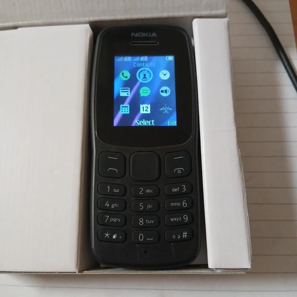 NOKIA 106 MOBILE PHONE – BLACK, BOXED