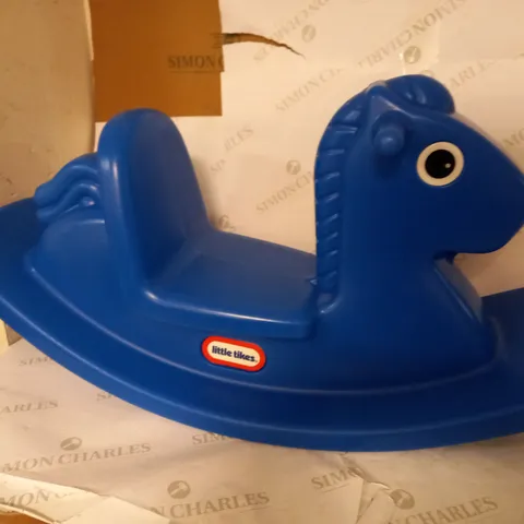 LITTLE TIKES ROCKING HORSE - BLUE