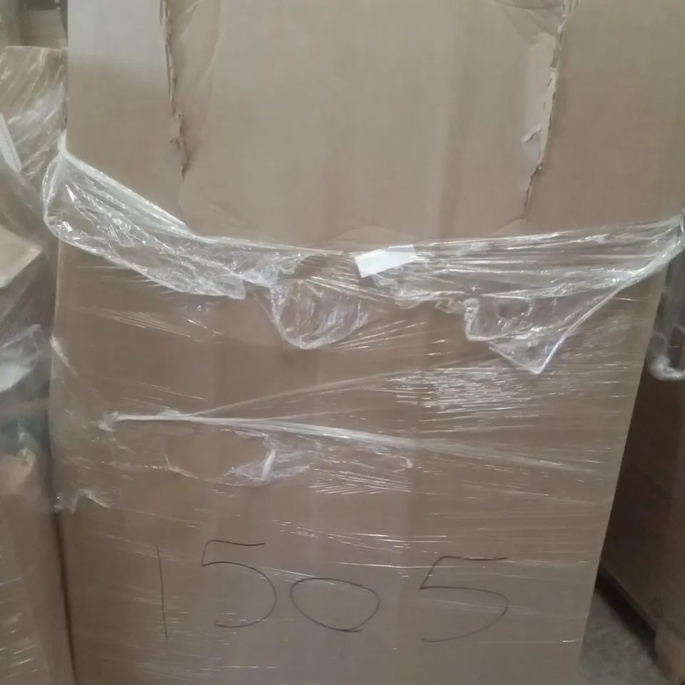 PALLET OF ASSORTED ITEMS INCLUDING OLARHIKE DOUBLE HIGH AIR MATTRESS, ALPHA CAMP FOLDOUT BED, ACCSTORE DRYING RACK, HOOBRO TV TRAY, RETRACTABLE SAFETY GATE 