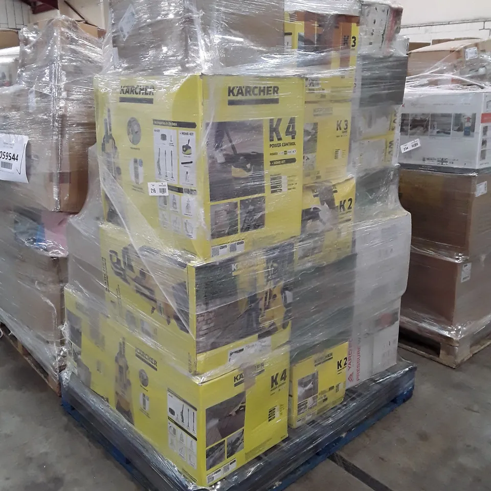 PALLET OF APPROXIMATELY 27 UNPROCESSED RAW RETURN HOUSEHOLD AND ELECTRICAL GOODS TO INCLUDE;