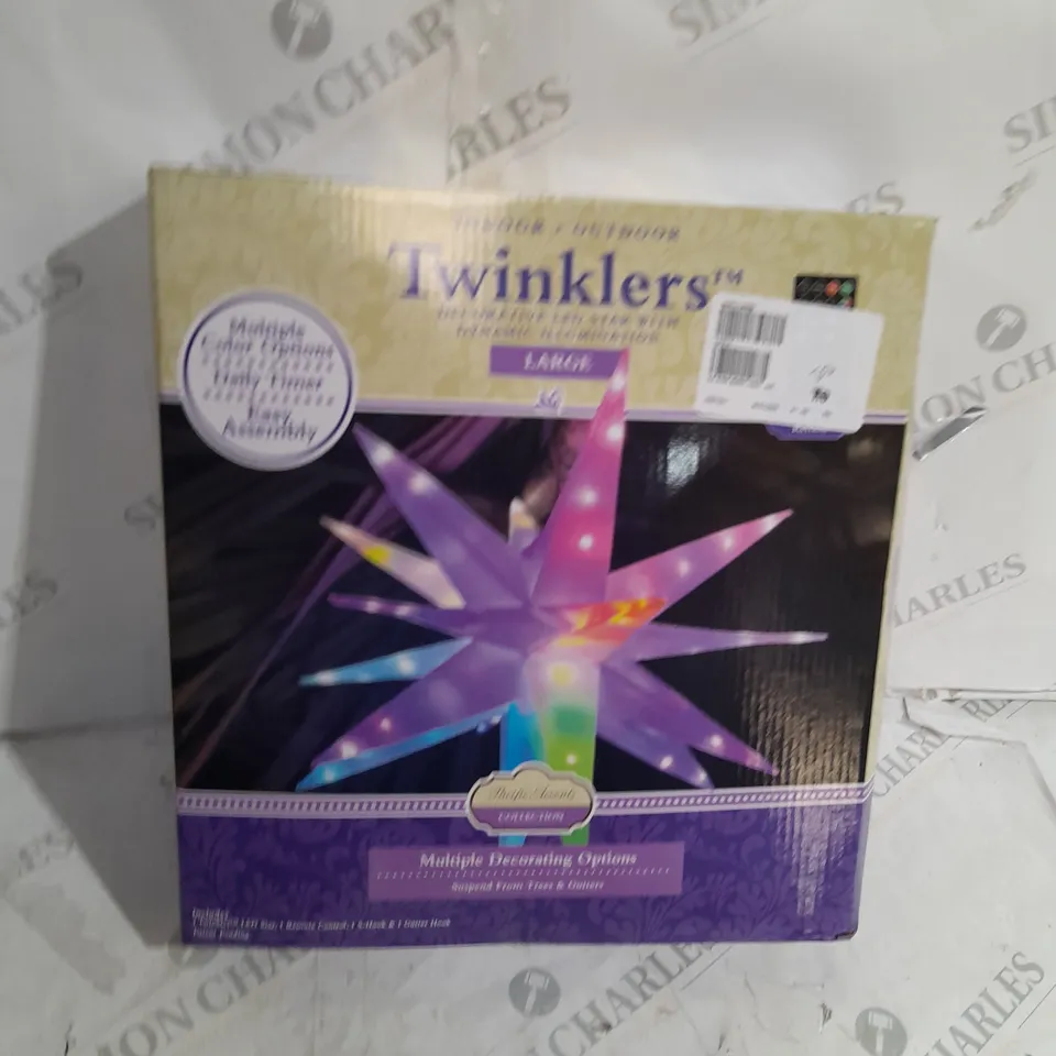 BOXED PACIFIC ACCENTS STAR BURST LIGHT
