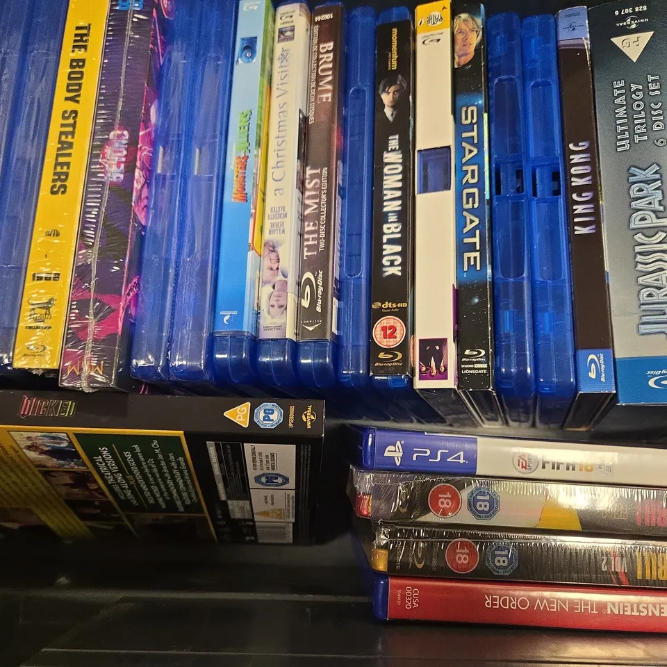 APPROXIMATELY 15 ASSORTED DVDS INCLUDE - FEW DOLLARS MORE , TWO MULES FOR SISTER SARA , LOST HIGHWAY ETC