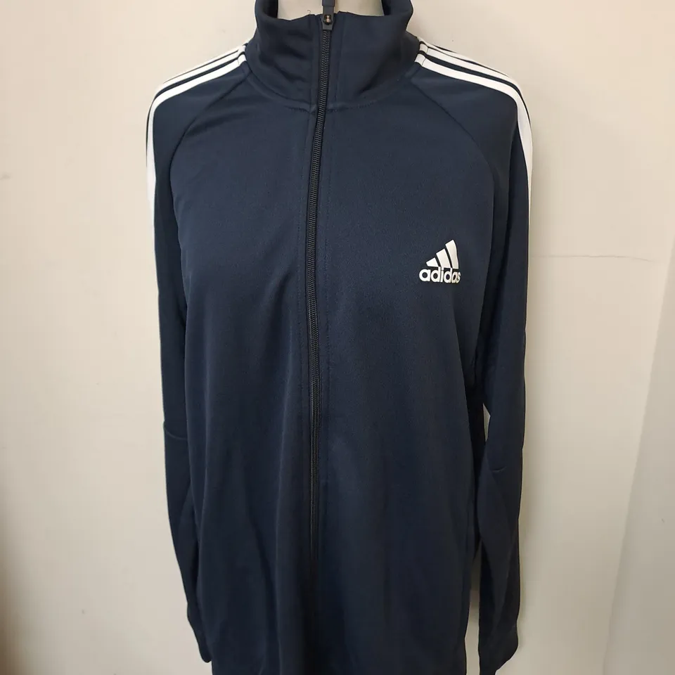 ADIDAS ZIPPED CASUAL JACKET SIZE L