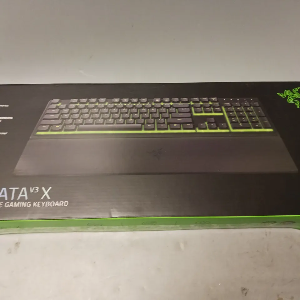 BOXED RAZER ORNATA V3 X LOW PROFILE GAMING KEYBOARD