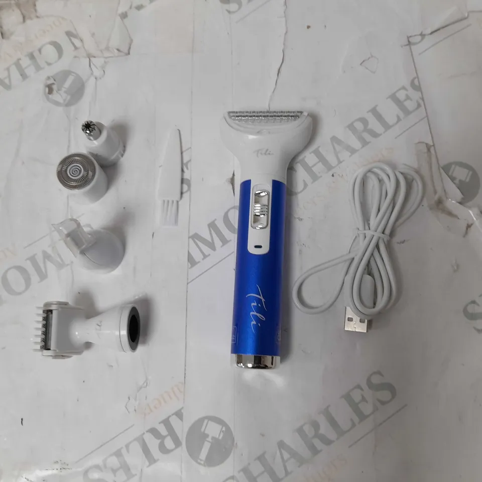 TILI 5-IN-1 MULTI-FUNCTION HAIR REMOVAL KIT - NAVY BLUE 