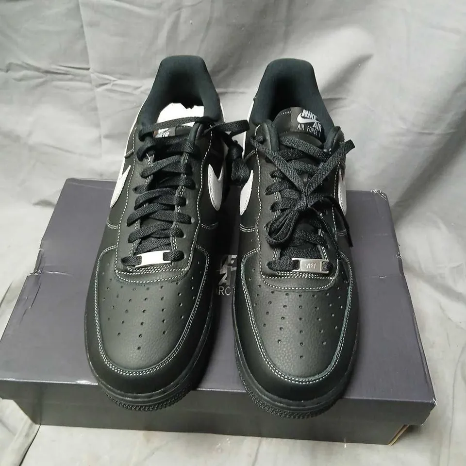 NIKE AIR FORCE 1 '07 LV8 SNEAKERS – BLACK/GREY, UK 11