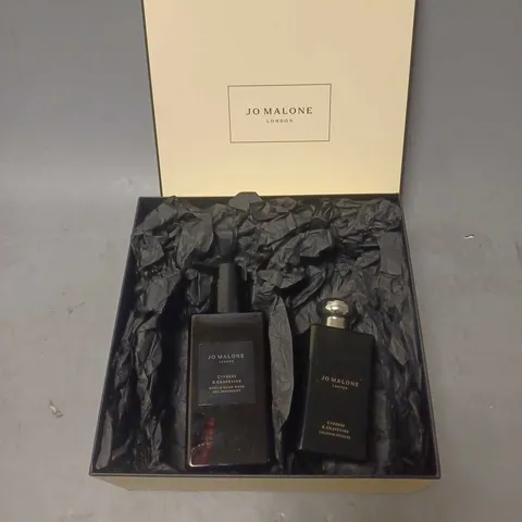 BOXED JO MALONE CYPRESS & GRAPEVINE COLOGNE & BODY WASH SET