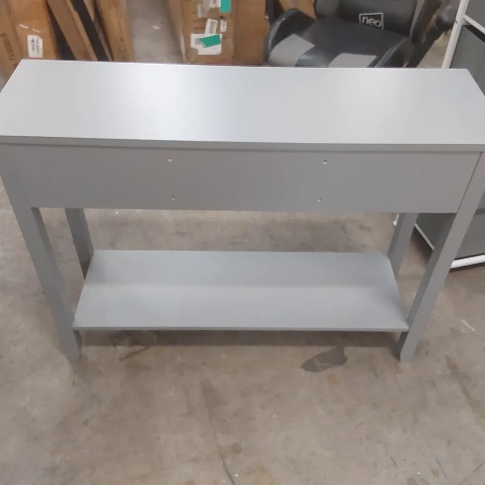 WOODEN 3 DRAWER CABINET - GREY
