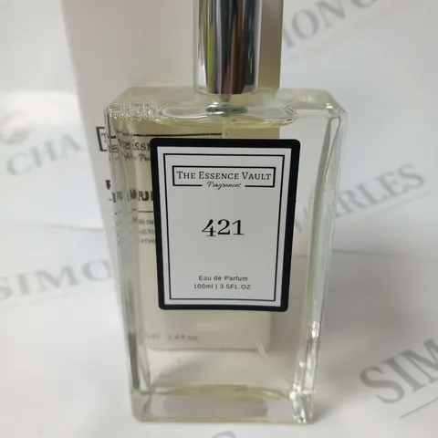 BOXED THE ESSENCE VAULT FRAGRANCES PARFUM NO 421 100ML