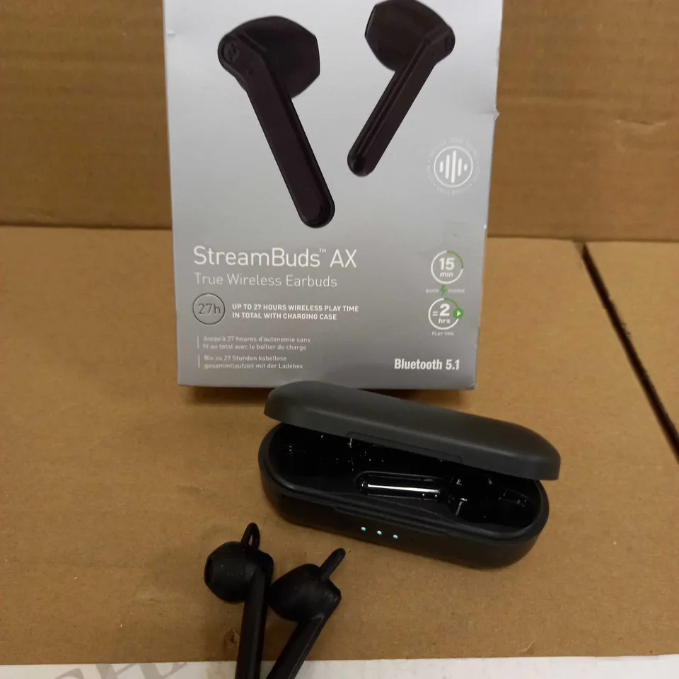 MIXX AUDIO STREAM BUDS AX TRUE WIRELESS EARBUDS