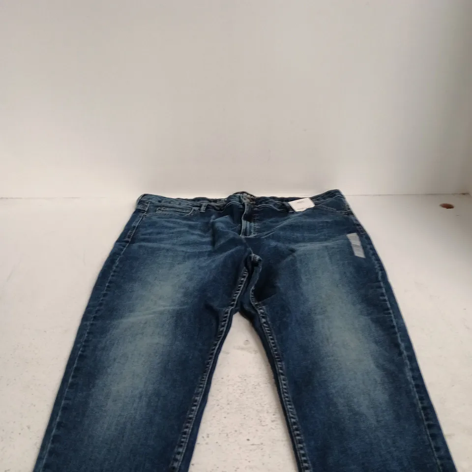 M&S COLLECTION WOMEN'S MID RISE SUPER SKINNY JEANS – UK 20, REGULAR, MEDIUM INDIGO
