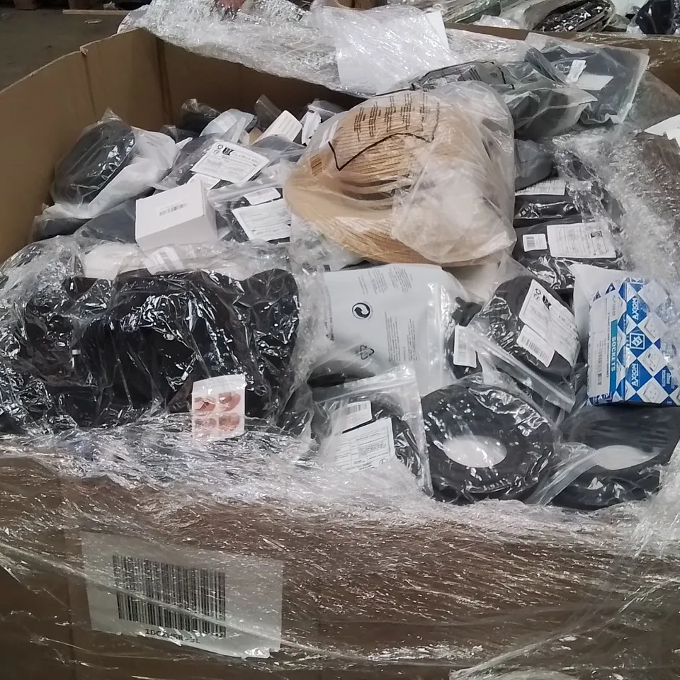 PALLET OF PET SUPPLIES,CLOTHING,PARTY DECOR,HARDWARE TOOLS PRODUCTS TO INCLUDE;HOLE SAW,TRAINER'S,PLUG SOCKET