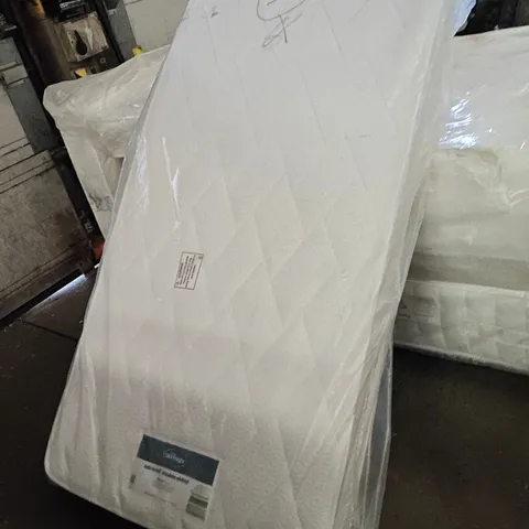 QUALITY BAGGED SINGLE SILENT NIGHT MIRACOIL DOUBLE SIDED MATTRESS