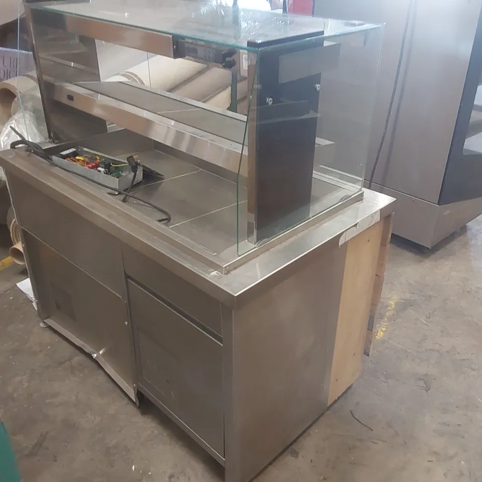 KUBUS COMMERCIAL BAIN MARIE DISPLAY COUNTER