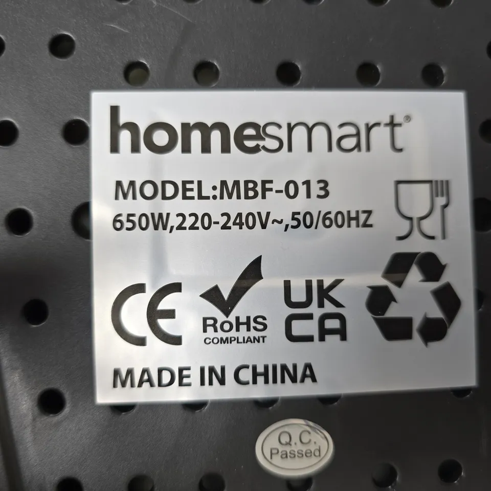 HOMESMART BREAD MAKER MBF-013, 650W, 220-240V