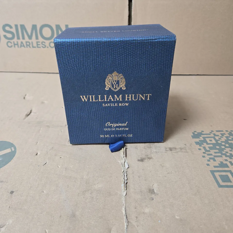 WILLIAM HUNT SAVILE ROW ORIGINAL EAU DE PARFUM 90ML BOXED